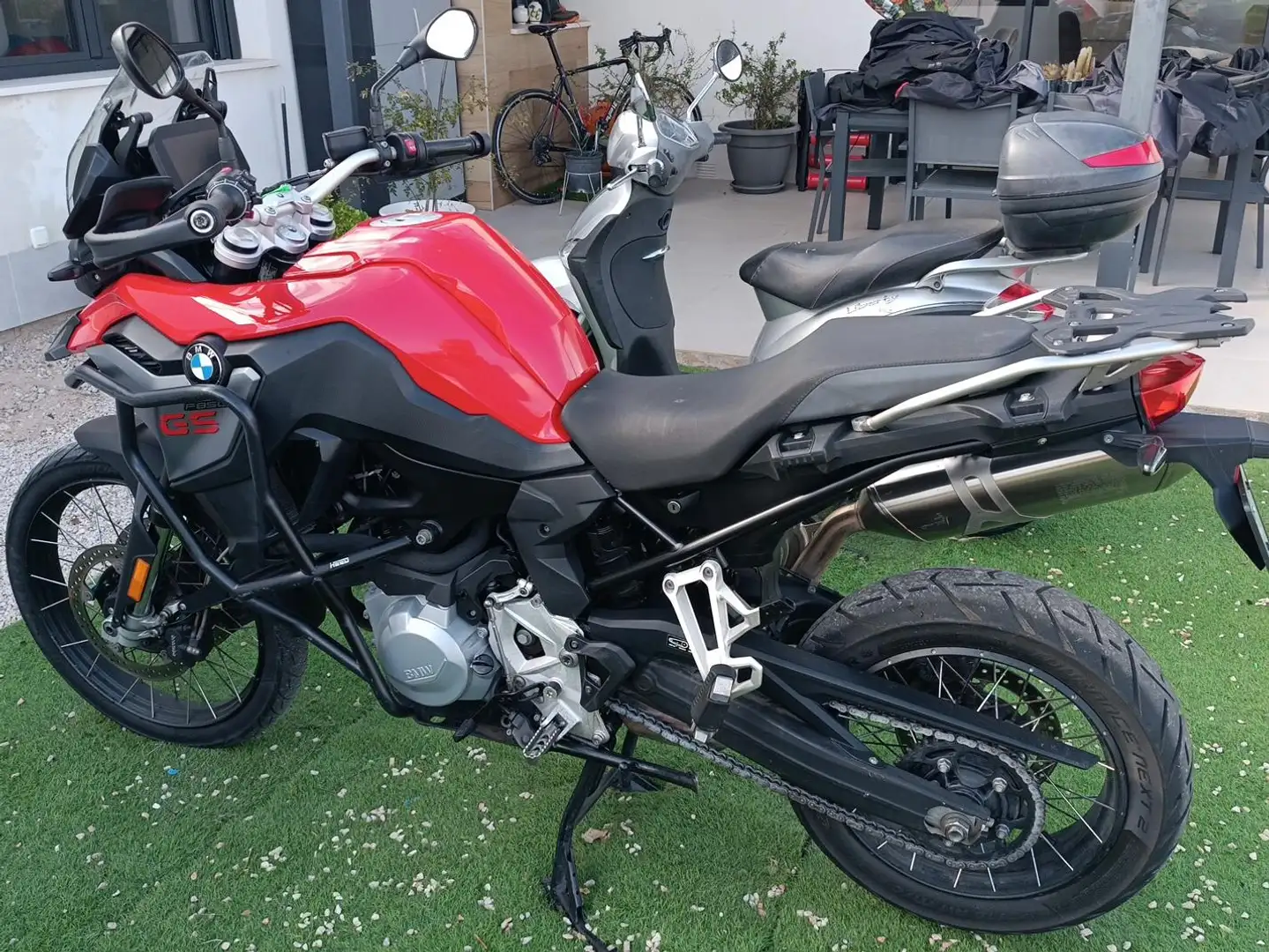 BMW F 850 GS Rojo - 1