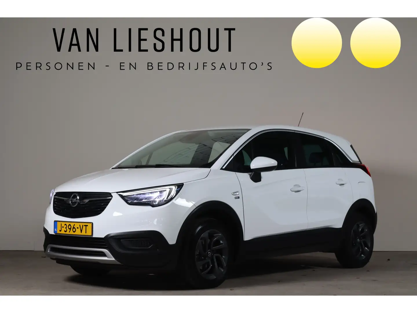 Opel Crossland X 1.2 Turbo Edition 2020 - NL- Auto!! Apple I Airco Blanc - 1