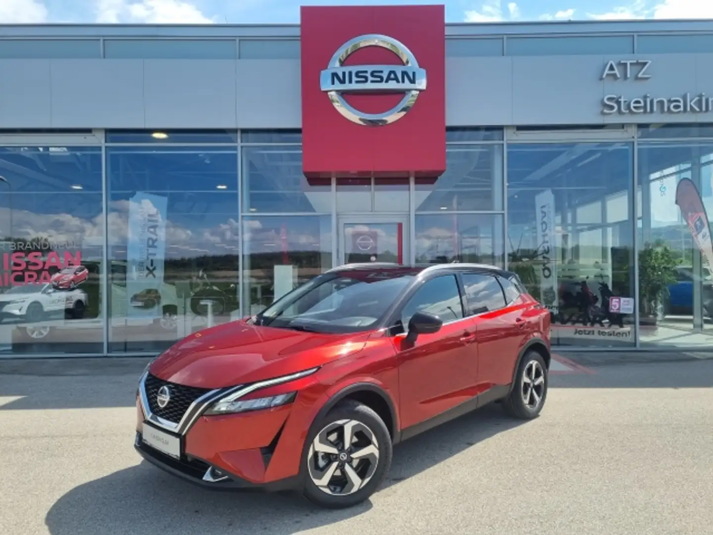 Nissan Qashqai 1,3 DIG-T MHEV 4x4 N-Connecta Aut.*Winter*Busines Rood - 1