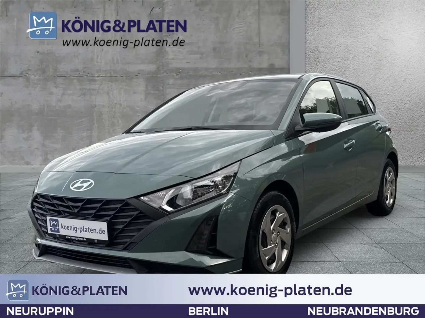 Hyundai i20 FL 1.2 (79PS) 5-MT 2WD SELECT Funktionspaket Grün - 1
