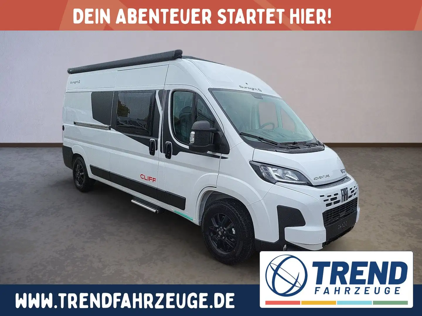 Sunlight Adventure Cliff 601 Aktion Van, Snow, Go Weiß - 1