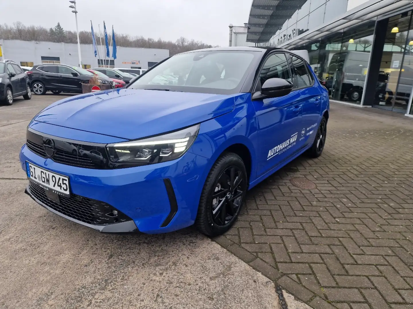 Opel Corsa GS 1.2 Turbo Inkl Inspektionspaket BigDeal Blau - 2