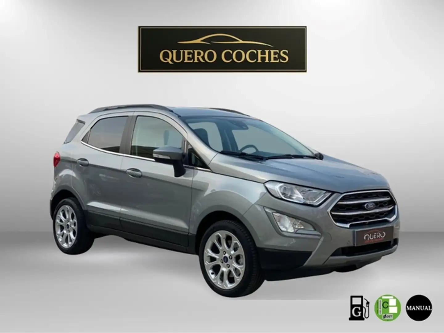 Ford EcoSport 1.0 EcoBoost Titanium 125 Gris - 2