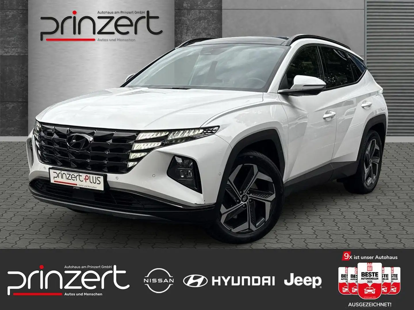 Hyundai TUCSON 1.6 PHEV "Prime" Krell*Assit." "360" 4WD Weiß - 1