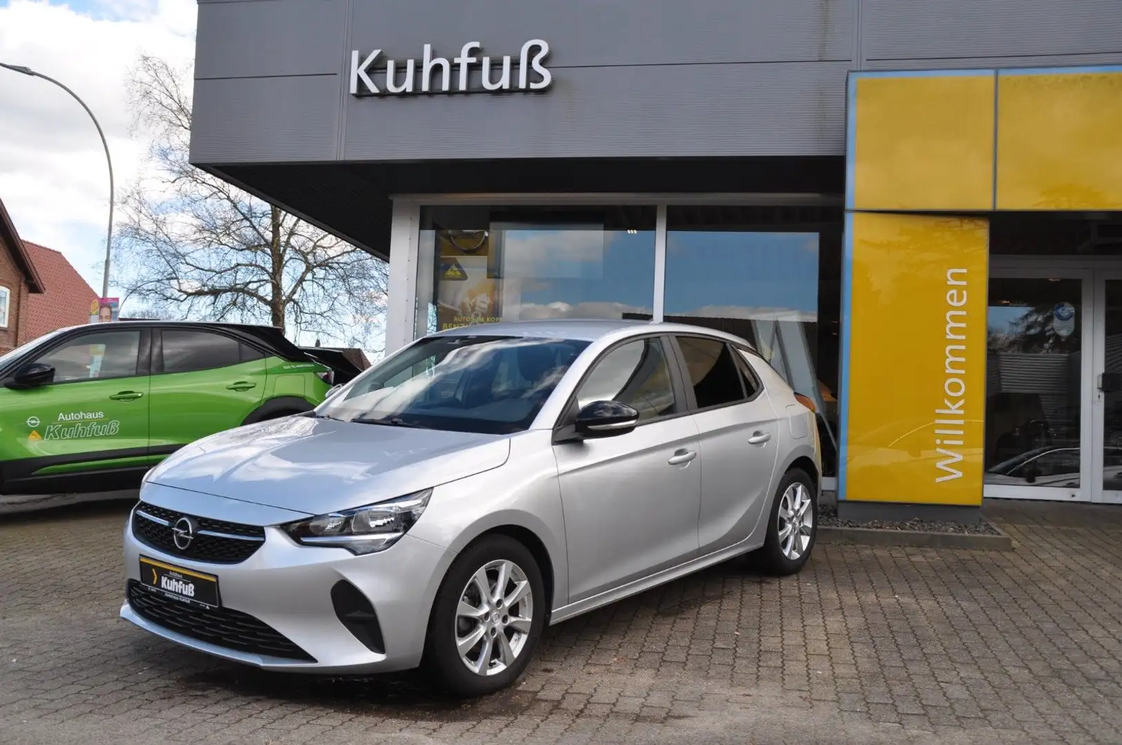 Opel Corsa F Edition Argent - 1