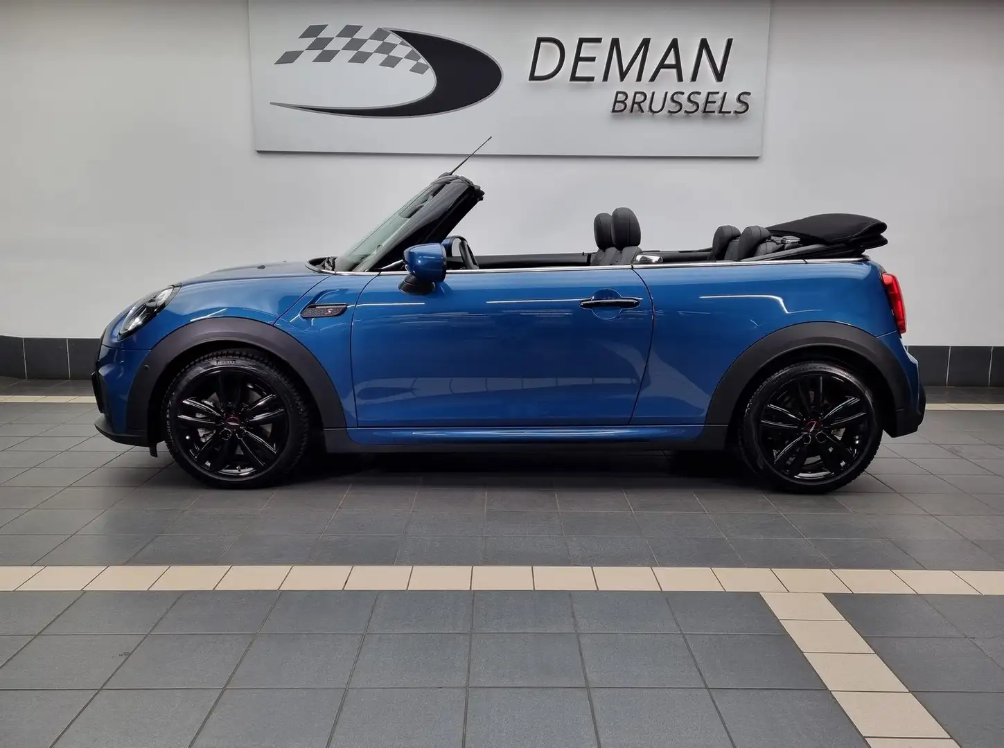 MINI Cooper S Cabrio John Cooper Works Line * DCT * H-K sound * Head-up Bleu - 2