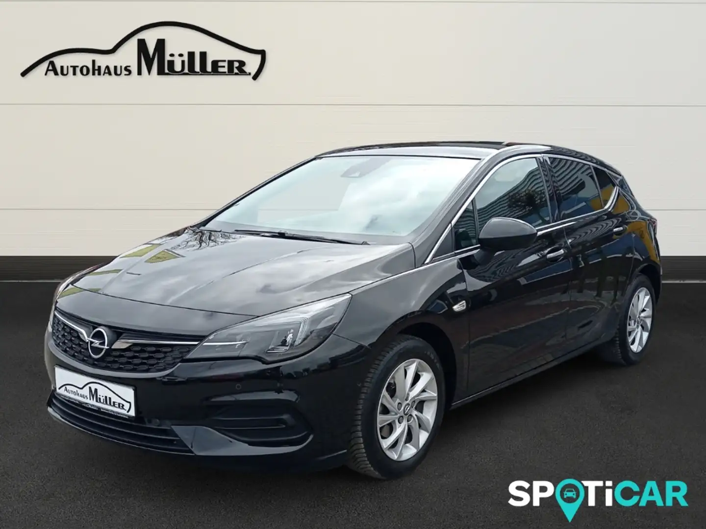 Opel Astra K Elegance 1.2 Turbo Navi LED SHZ RFK LHZ Android Schwarz - 1