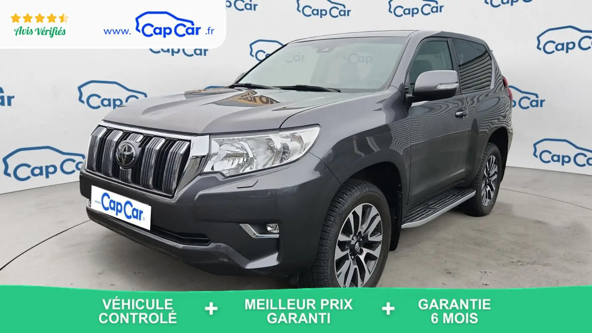 Toyota Land Cruiser 2.8 D-4D 204 4WD BVA Lounge - Automatique Entretien constructeur - 1