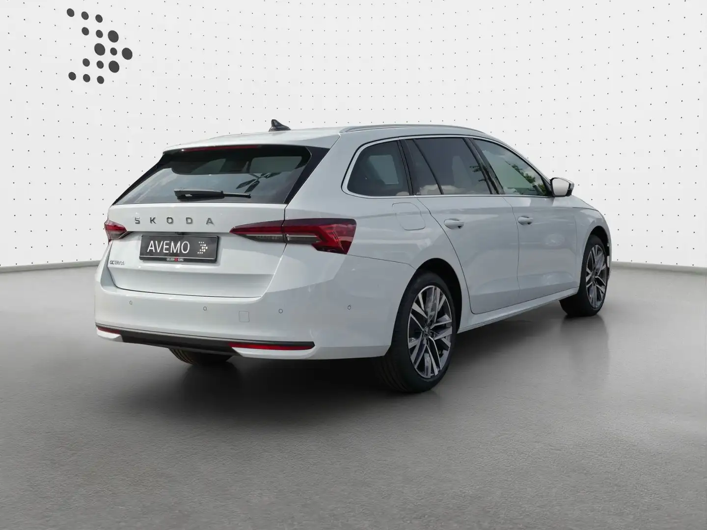 Skoda Octavia Combi Tour 2.0 TDI DSG AHK|MATRIX|HUD Weiß - 2