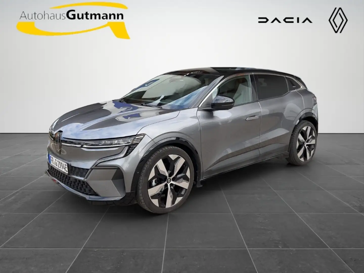 Renault Megane E-Tech Electric Techno EV60 220HP Navi digitales C Gris - 1