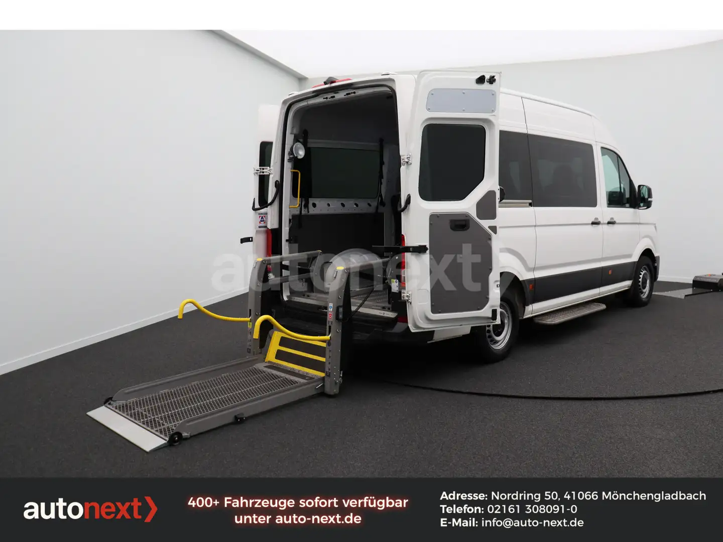 Volkswagen Crafter 35 Kombi *ROLLSTUHL-LIFT* 5-SITZE (1797) White - 1