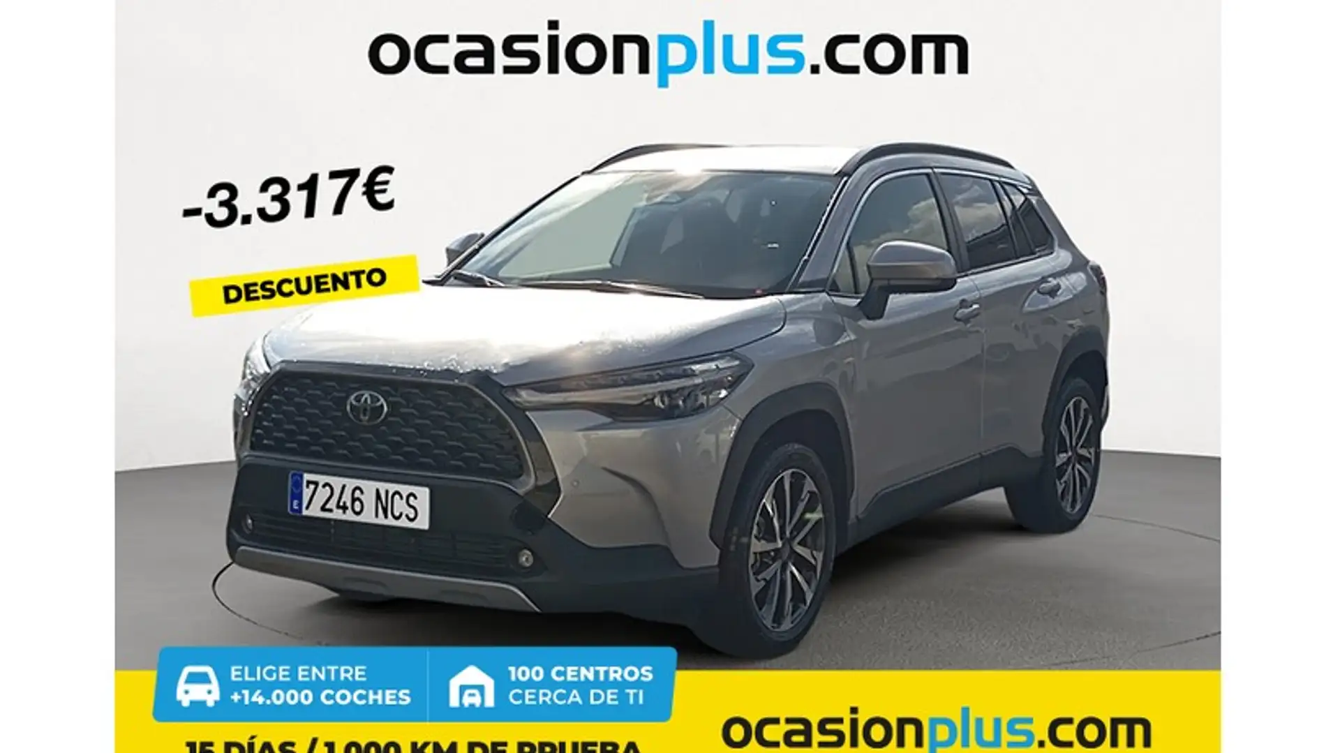 Toyota Corolla Cross Hybrid 1.8 Style Gris - 1