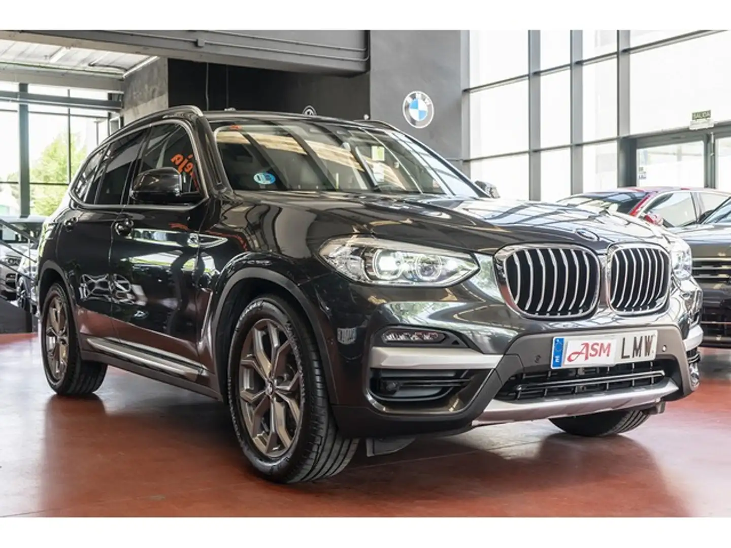 BMW X3 sDrive 18dA Gris - 2