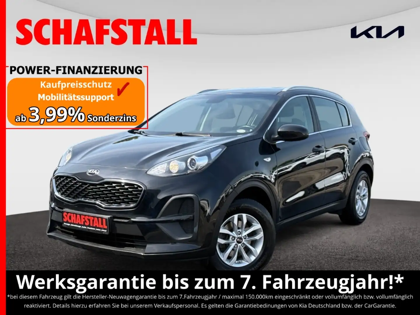Kia Sportage 1.6 GDI Edition 7 Emotion-Paket Carplay Tempomat K Noir - 1