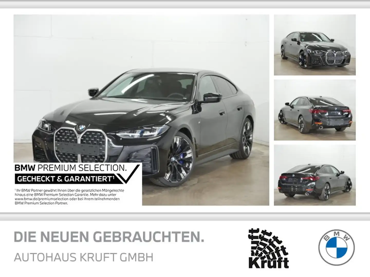 BMW 430 i xDrive Gran Coupé M SPORT+LCPROF+HUD+ESITZE+KAME Schwarz - 1