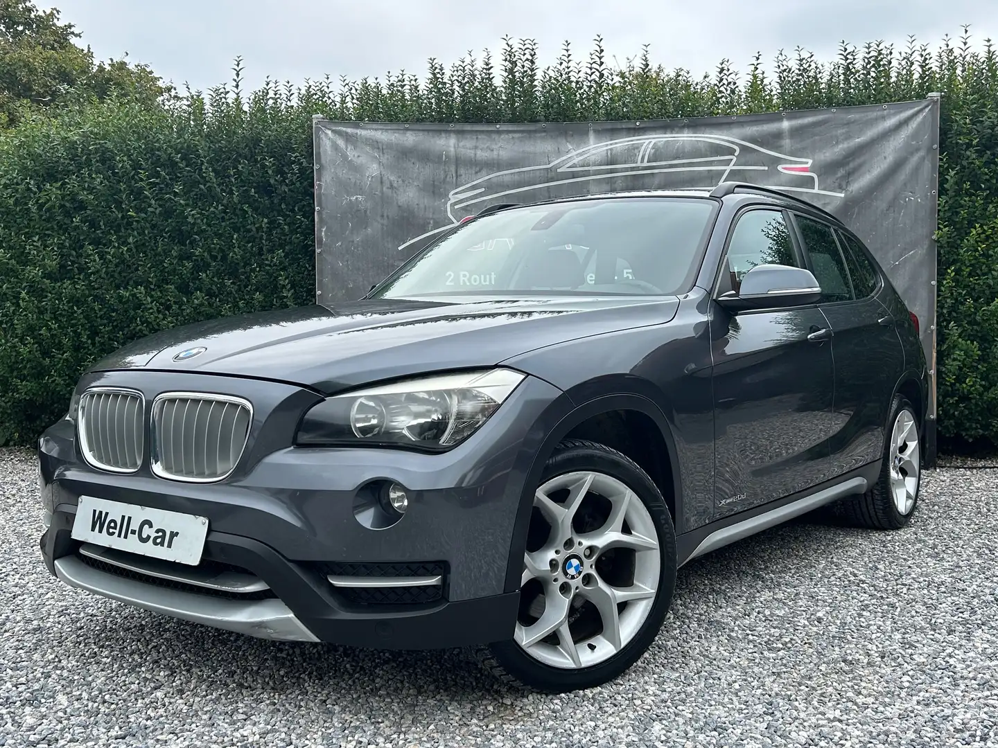 BMW X1 xDrive 2.0dA 4x4/Cuir/Pdc/Attache Remorque… Gris - 1