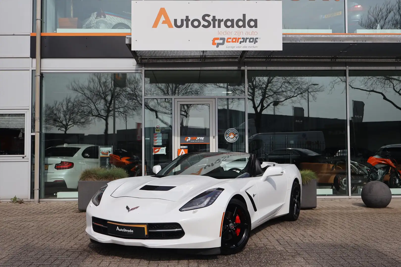 Chevrolet Corvette Cabrio Stingray V8 466pk | Camera | Bose | Climate Bílá - 2