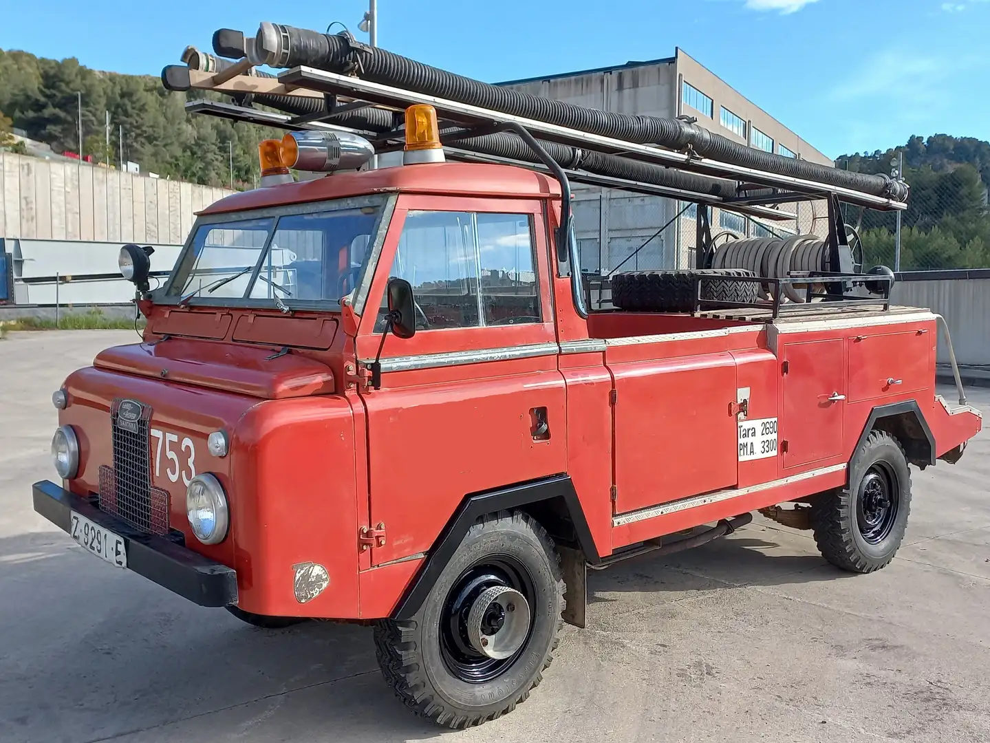 Land Rover Series 1300 Rojo - 1