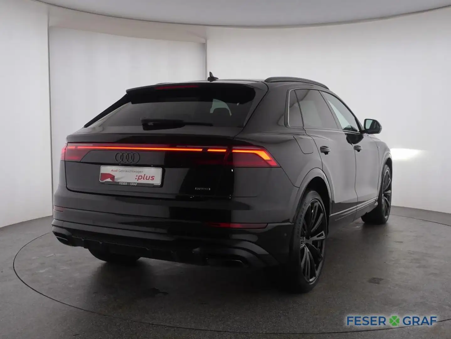 Audi Q8 S line 50 TDI quattro AHK Luftfederung HeadUp Schwarz - 2