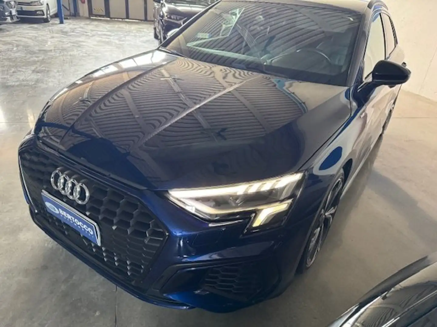 Audi A3 SPB TDI/S-LINE/MATRIX/PELLE Blauw - 2