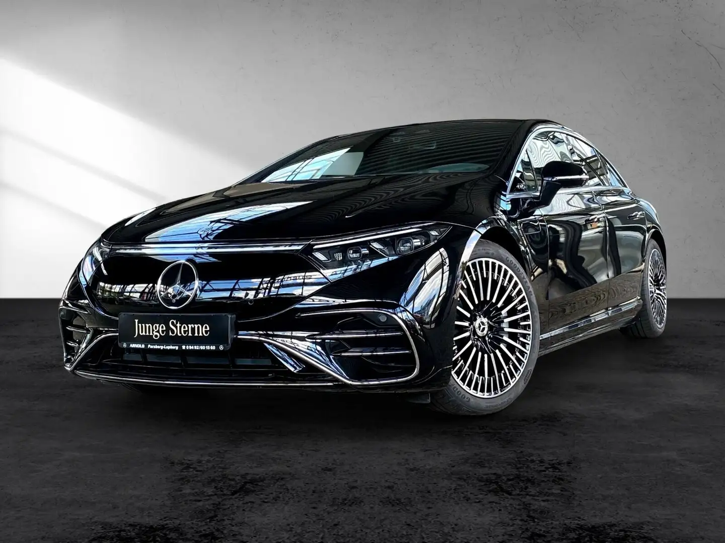 Mercedes-Benz EQS EQS 580 4M AMG Line HYPERSCREEN AIRM 360° Pano Чёрный - 2