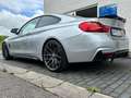 BMW 435 435i Coupe xDrive Sport-Aut. Sport Line Srebrny - thumbnail 4