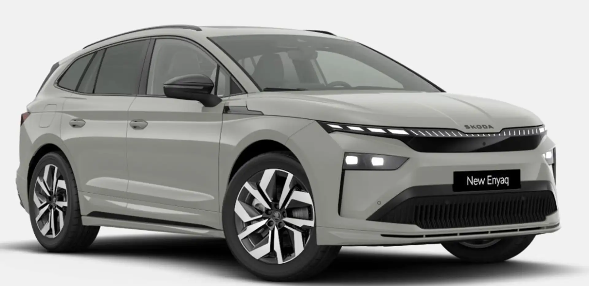 Skoda Enyaq 85x Sportline Maxx|Pano|AHK|Winter|Transp. Grijs - 2