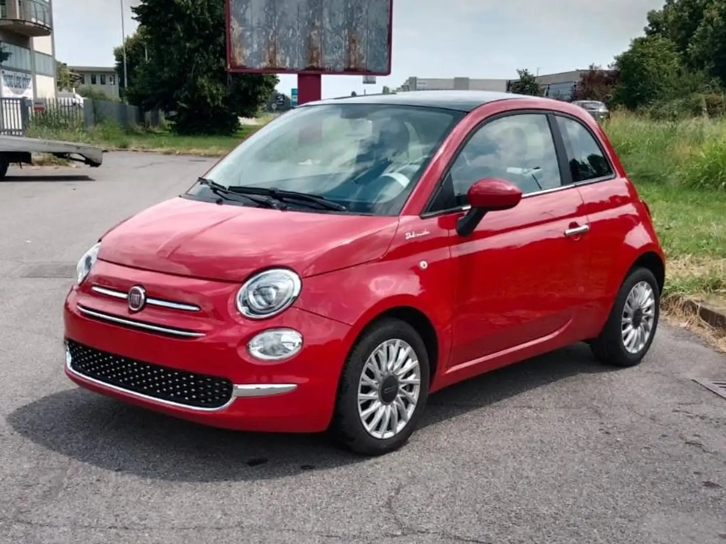 Fiat 500 500 1.0 hybrid Dolcevita 70cv Roşu - 1