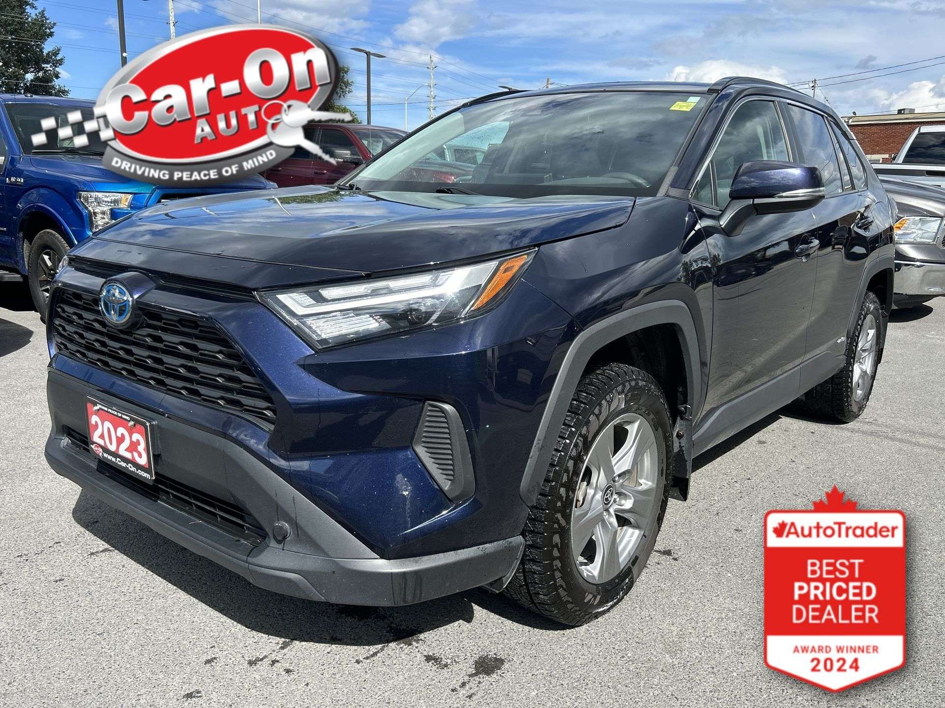 Blue 2023 Toyota RAV4 Hybrid SUV / Crossover All-Wheel Drive Automatic