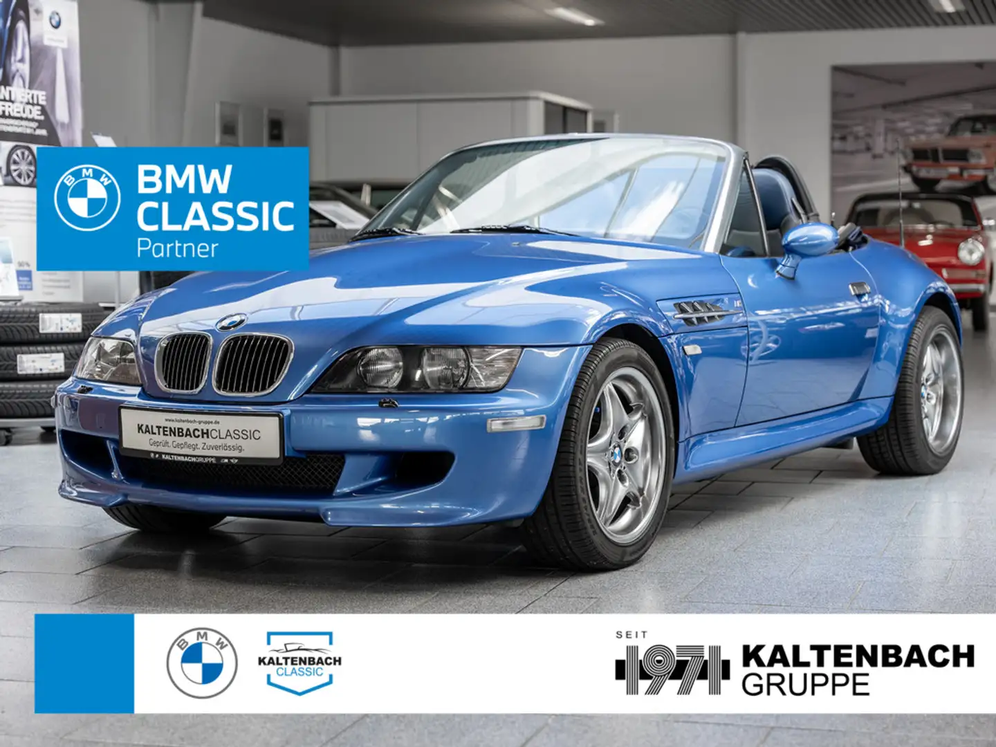BMW Z3 Roadster M KLIMA SITZHEIZUNG LEDER Blau - 1