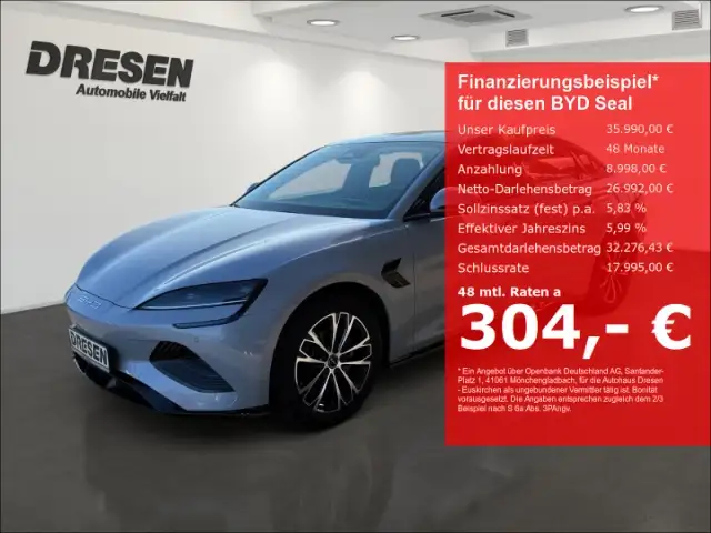 BYD Seal Comfort/360 Grad Kamera/Panorama/Elektrische Heckk