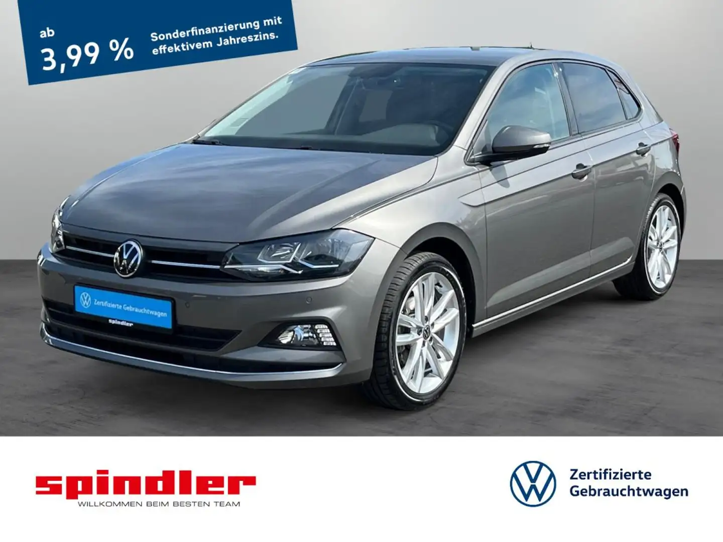 Volkswagen Polo Highline 1.0 TSI DSG / Navi, Bluetooth, RFK Grau - 1