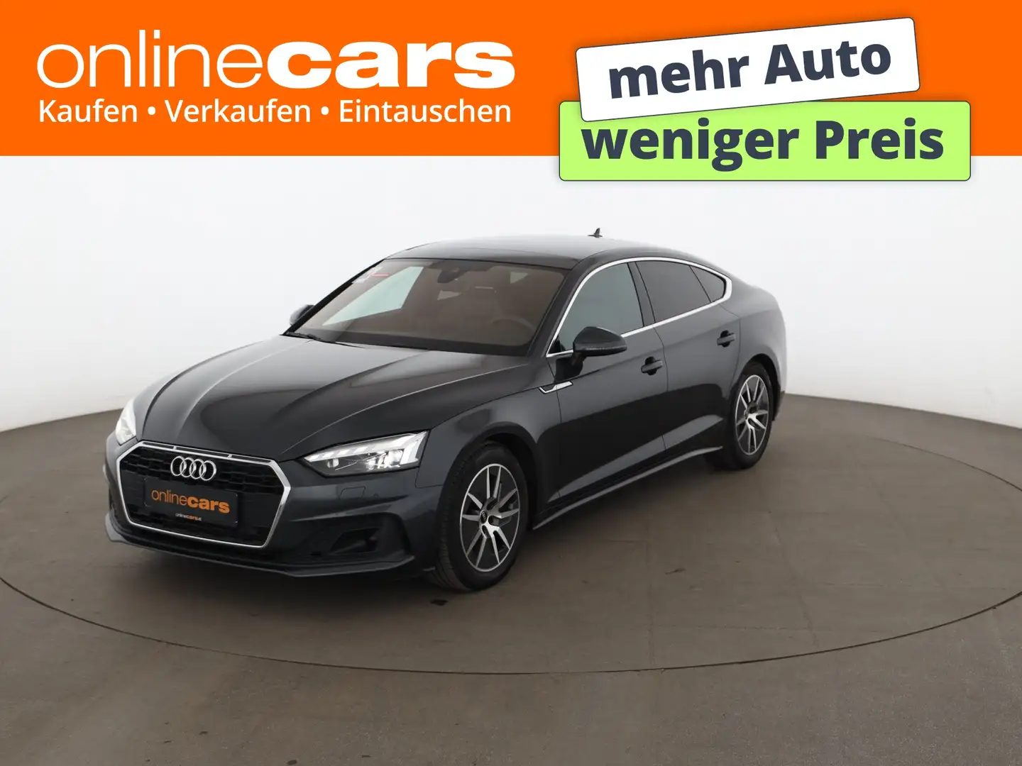 Audi A5 SB 40 TDI S-Line Aut LASER STANDHZG SKY AHK Grau - 1