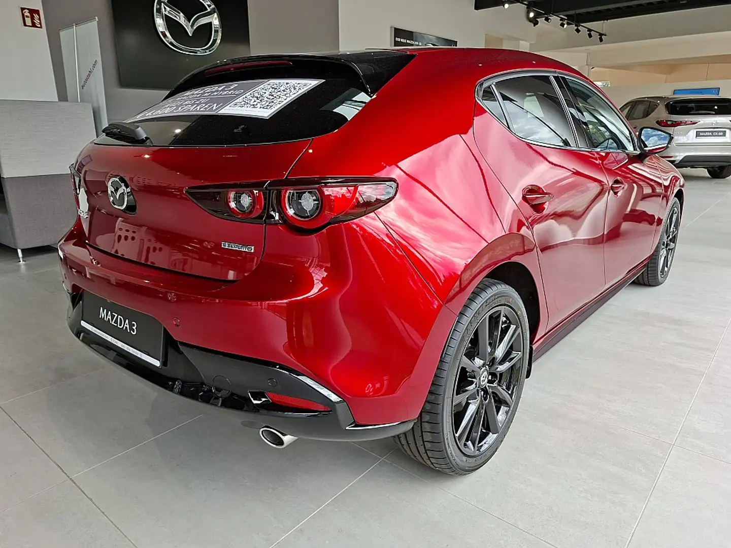 Mazda 3 Mazda3 e-Skyactiv-G140 Homura Aut. AUTO STAHL W... Rot - 2
