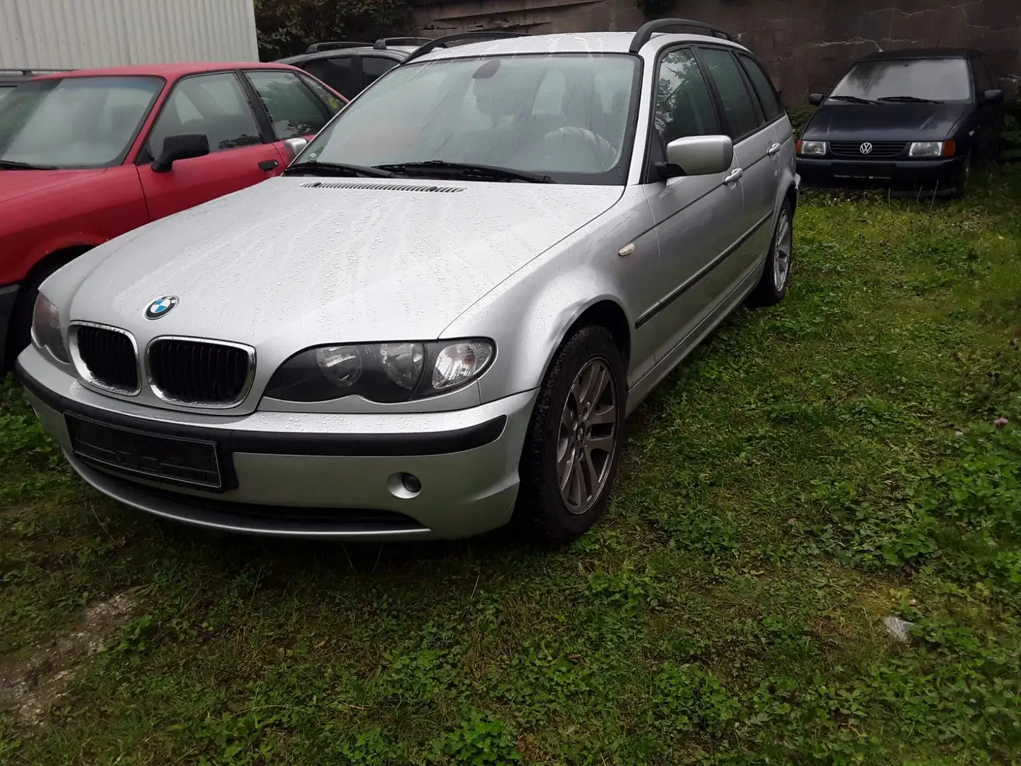 BMW 318 d touring, Klima, TÜV 03.2026 Silber - 2