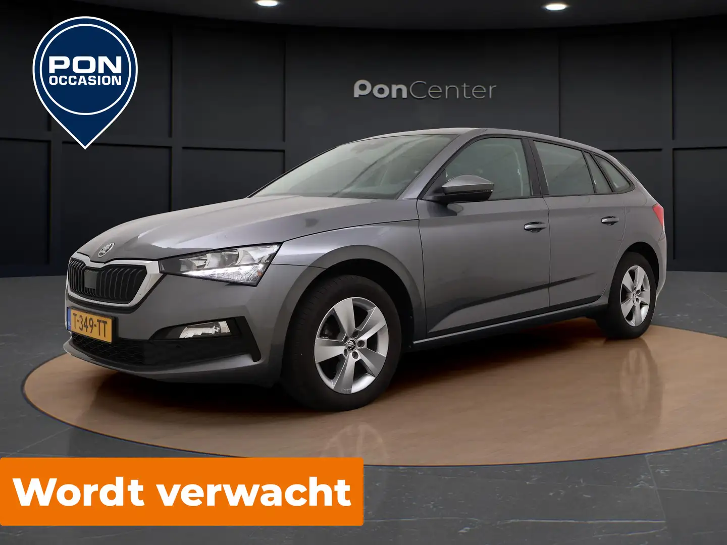 Skoda Scala 1.0 TSI 110 PK Ambition | WORDT VERWACHT | Apple C Grijs - 1