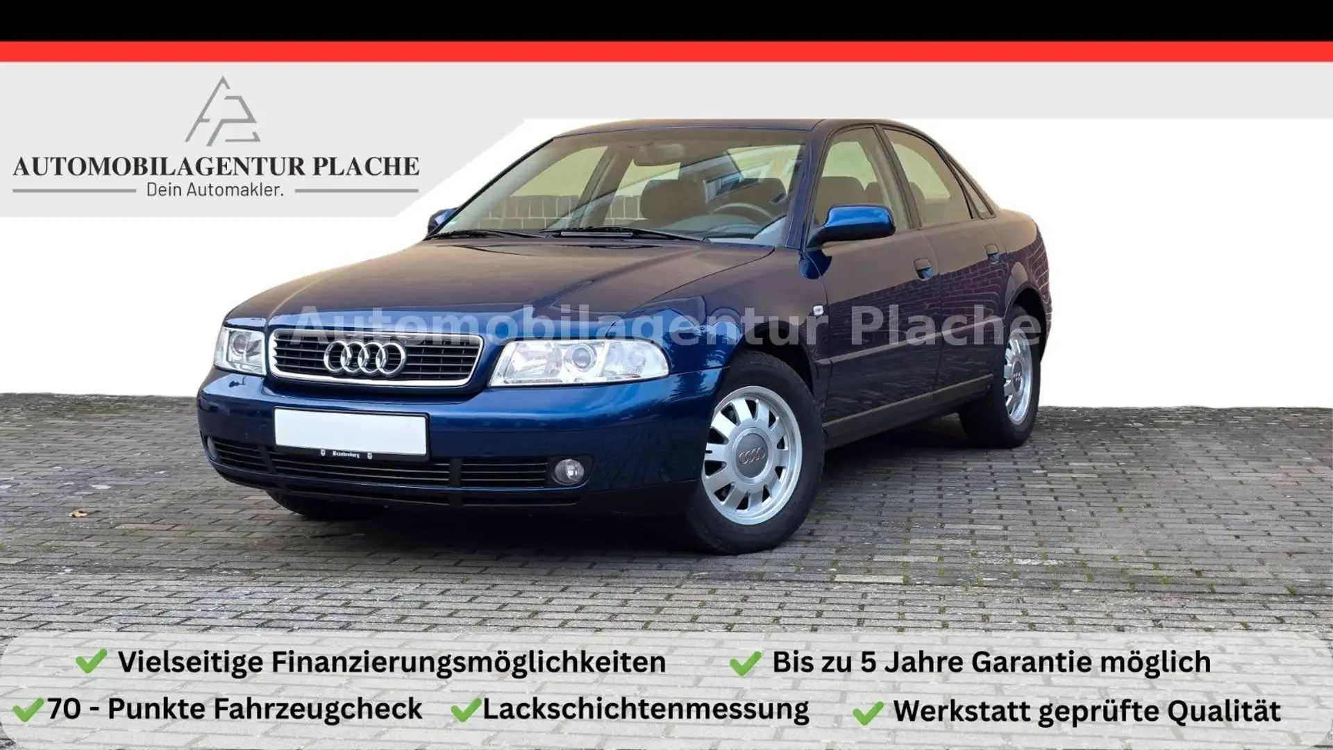 Audi A4 1.8 AT *Service Neu/ gepflegt/ HU 12/26* Blau - 1