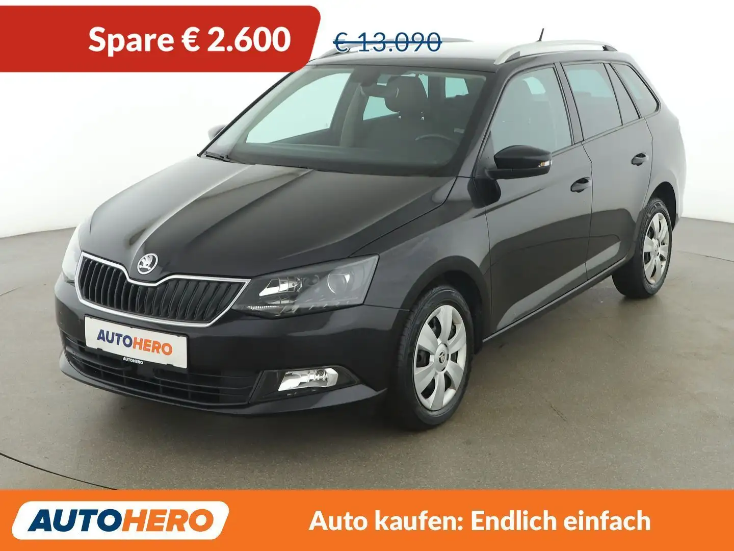 Skoda Fabia 1.4 TDI Style *TEMPO*KLIMAAUTO*CARPLAY&AUTO*PDC* Schwarz - 1