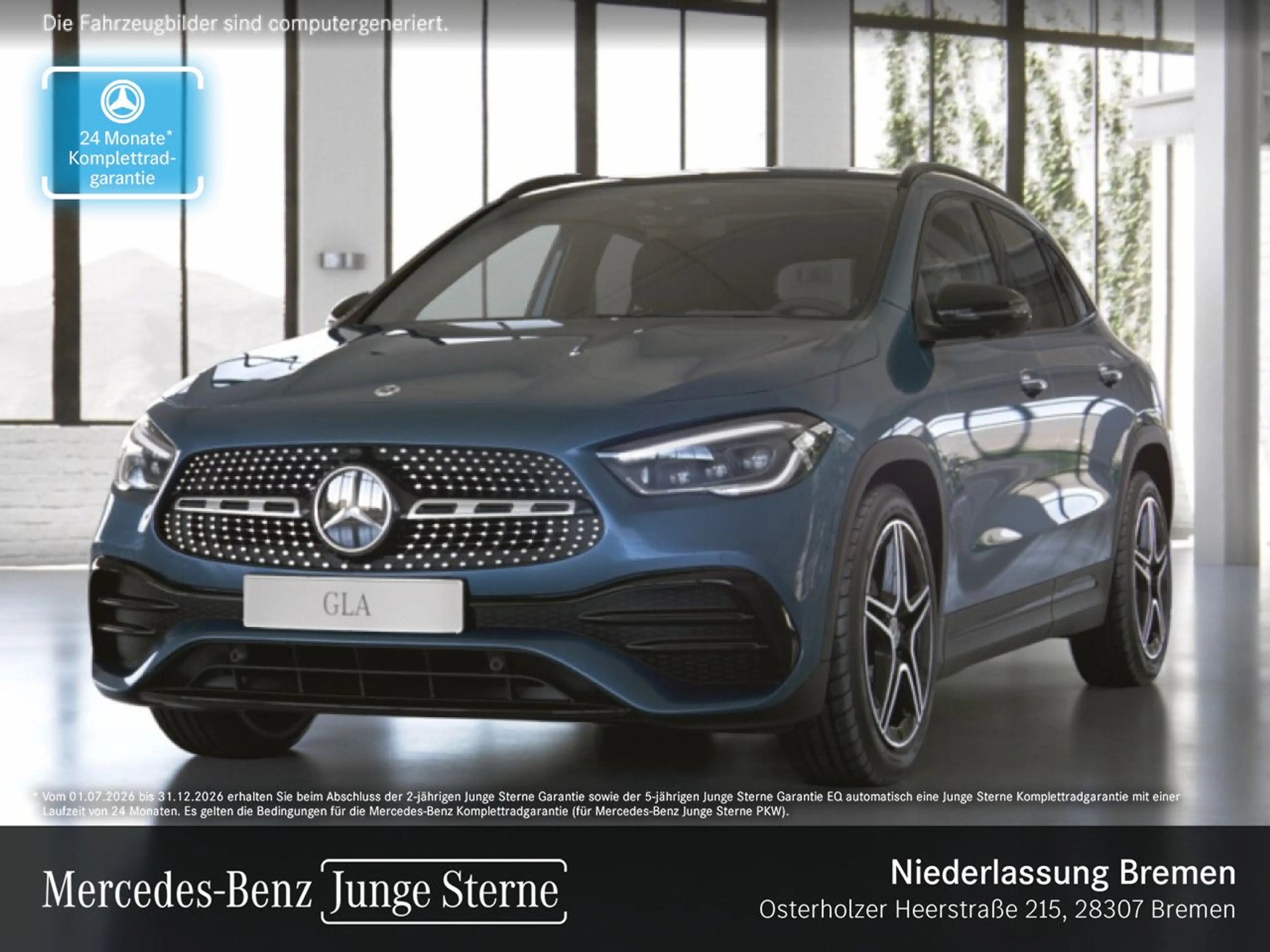 Mercedes-Benz GLA 250 e AMG+NIGHT+PANO+360°+AHK+MULTIBEAM+19"