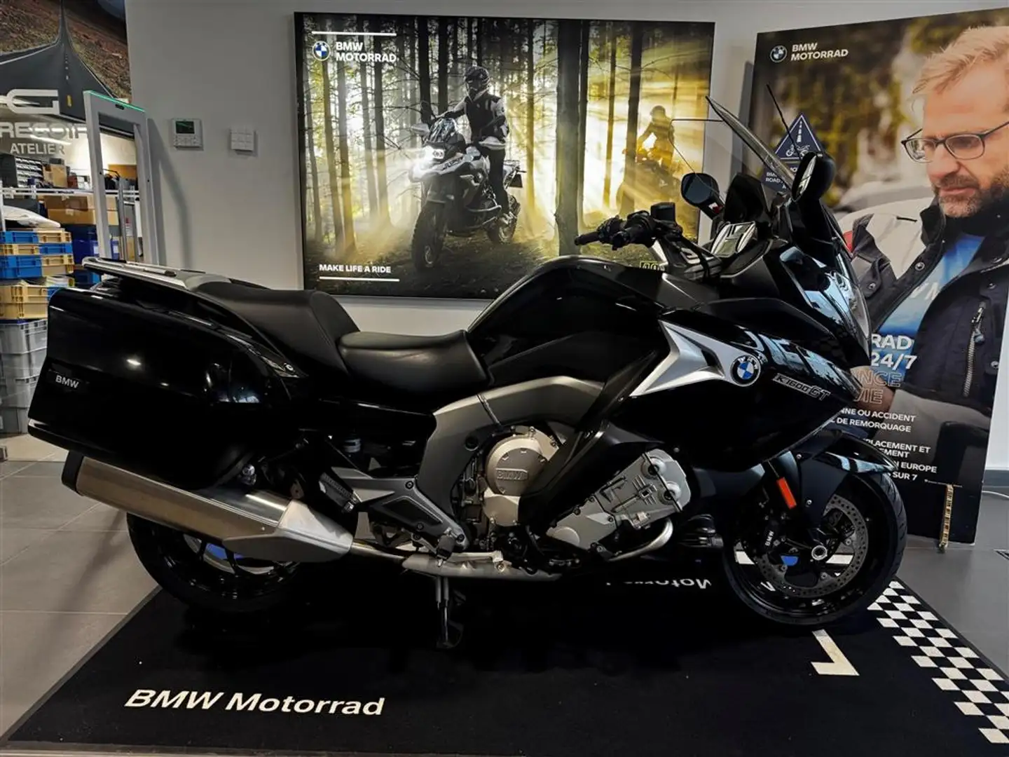 BMW K 1600 GT 3 YEAR WARRANTY + Marche arrière Negro - 1