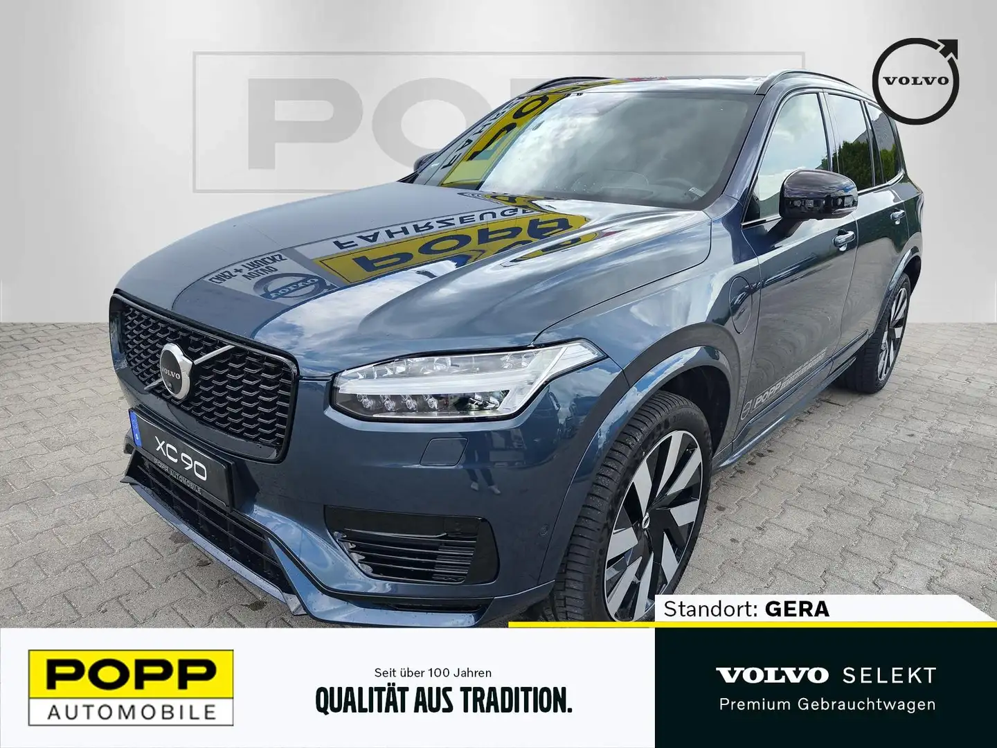 Volvo XC90 T8 AWD Ultimate Dark 21" 360° PANO STHZ Blau - 1