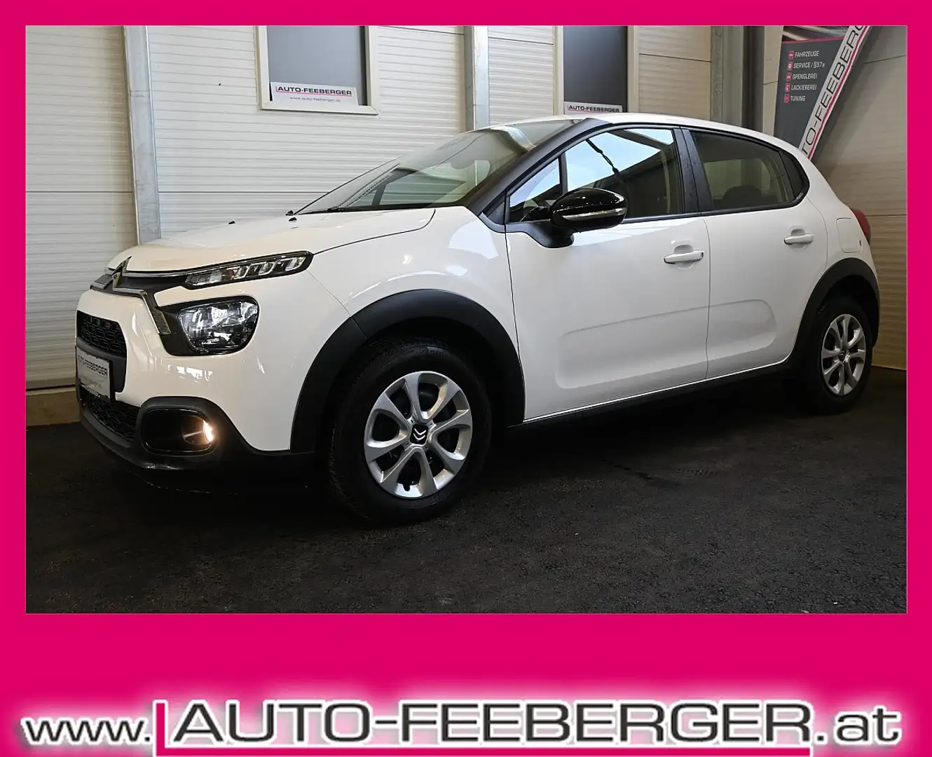 Citroen C3 PureTech 83 S&S 5-Gang-Manuell Live; LED, Navi,... Weiß - 1