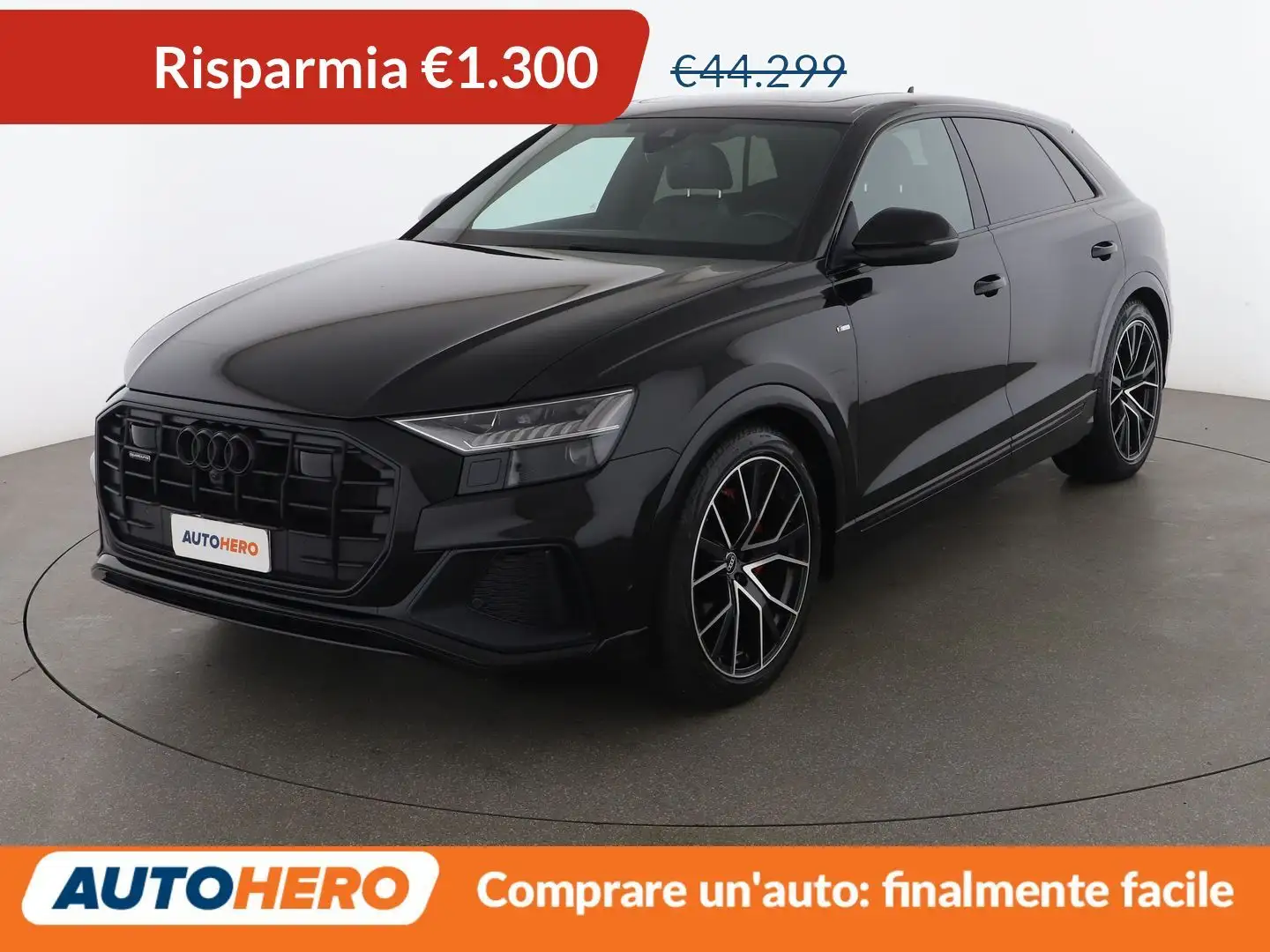 Audi Q8 50 TDI sport  286 CV tiptronic quattro Noir - 1