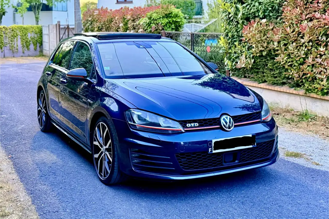 Volkswagen Golf GTD golf 7 gtd trÃ¨s belle voiture