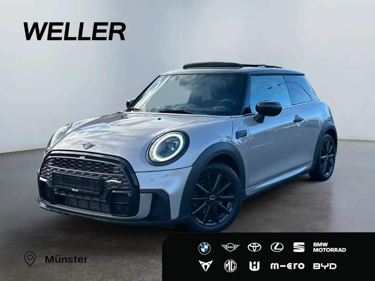 MINI Cooper JCW Trim *Bi-LED*Pano*Navi*CAM*SHZ*CarPlay* Grau - 1