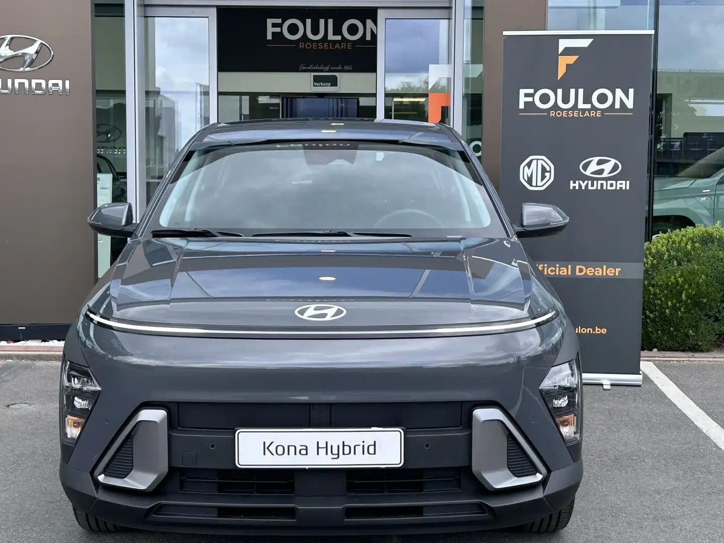 Hyundai KONA 1.6 GDI Hybride Techno Grijs - 2