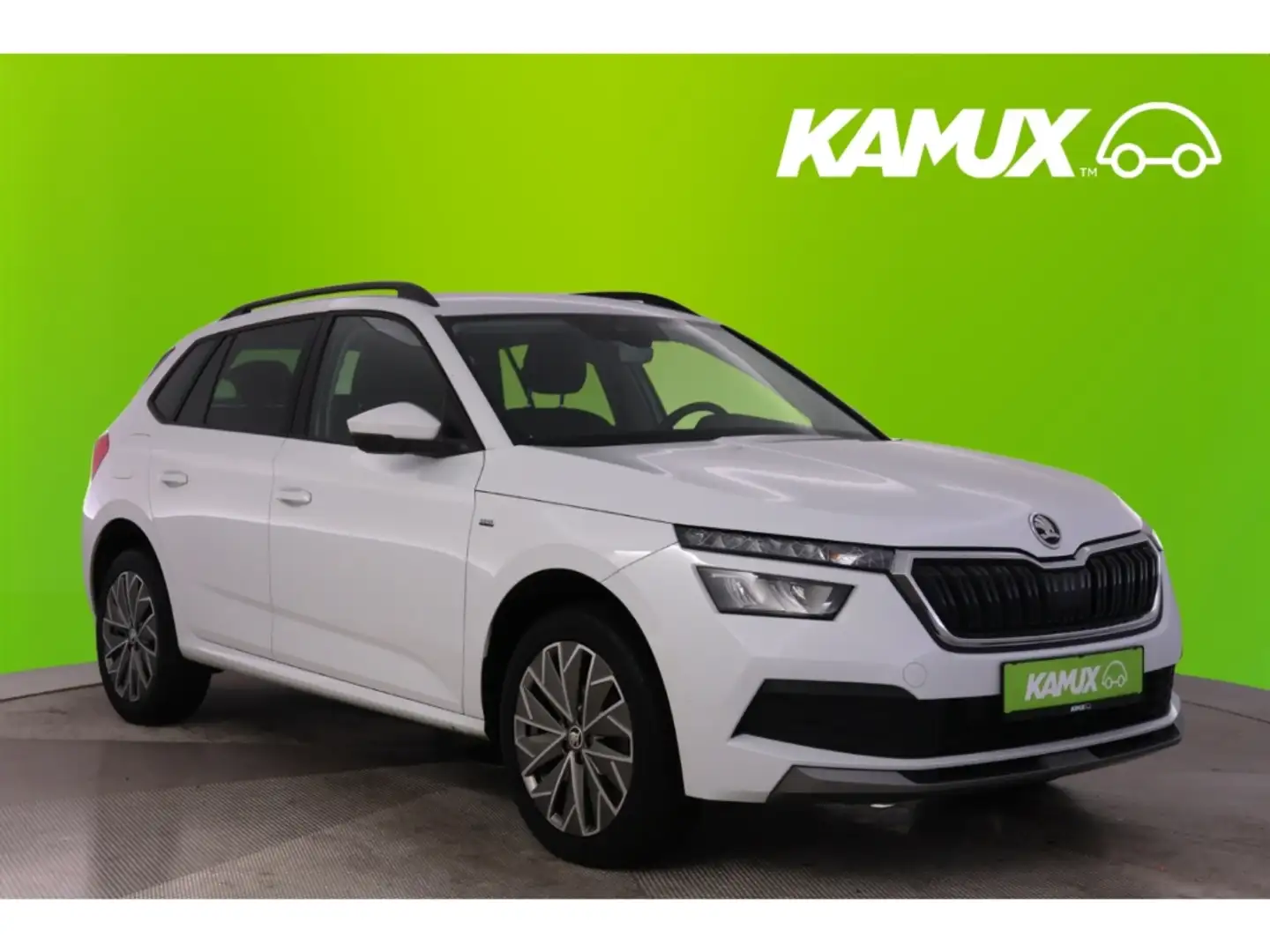 Skoda Kamiq 1.0TSI Clever+LED+NAVI+VIRTUAL+TEMPO Weiß - 1