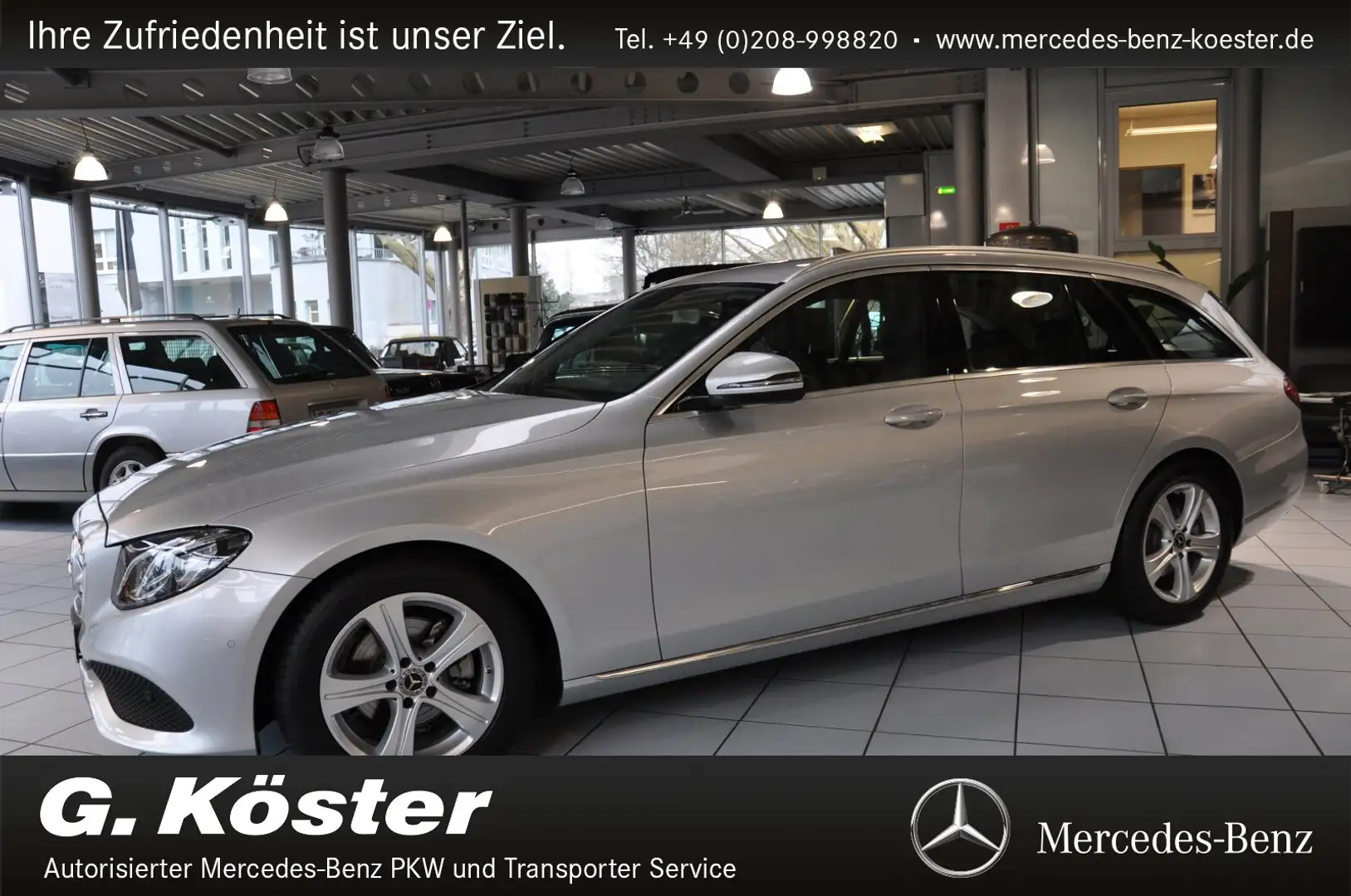 Mercedes-Benz E 220 E 220 T d Avantgarde COMAND APS/Autom./Klima/LED Silber - 1