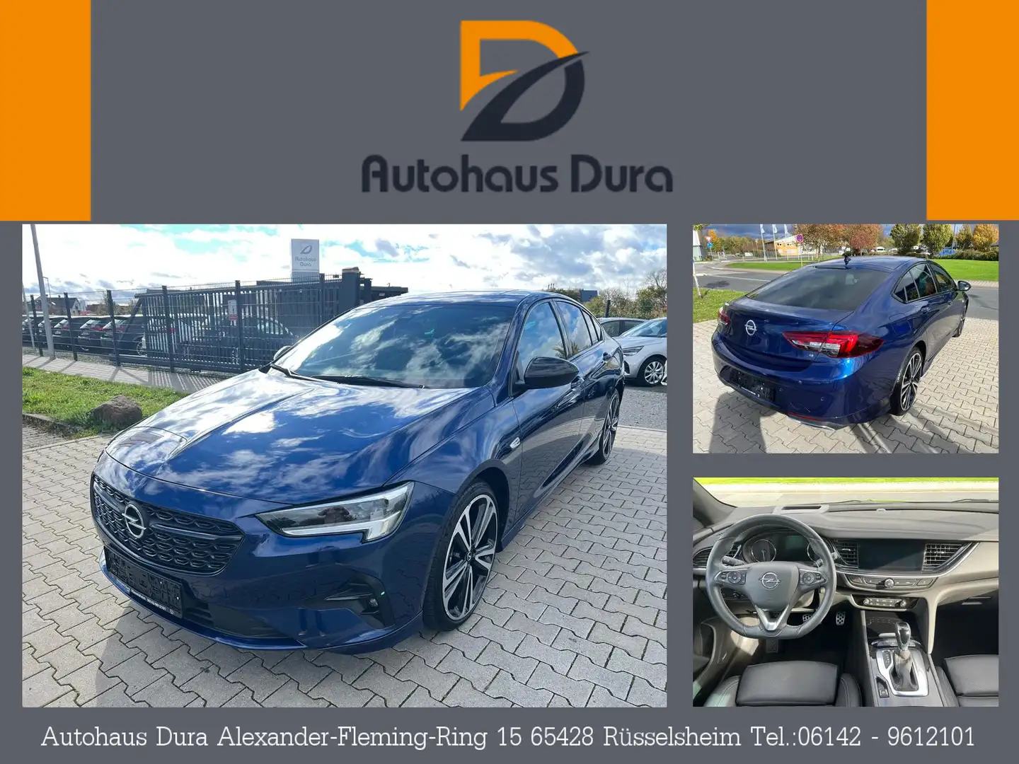 Opel Insignia 2.0 D Ultimate 4x4 Aut. Navi+Led+Kamera Blauw - 1