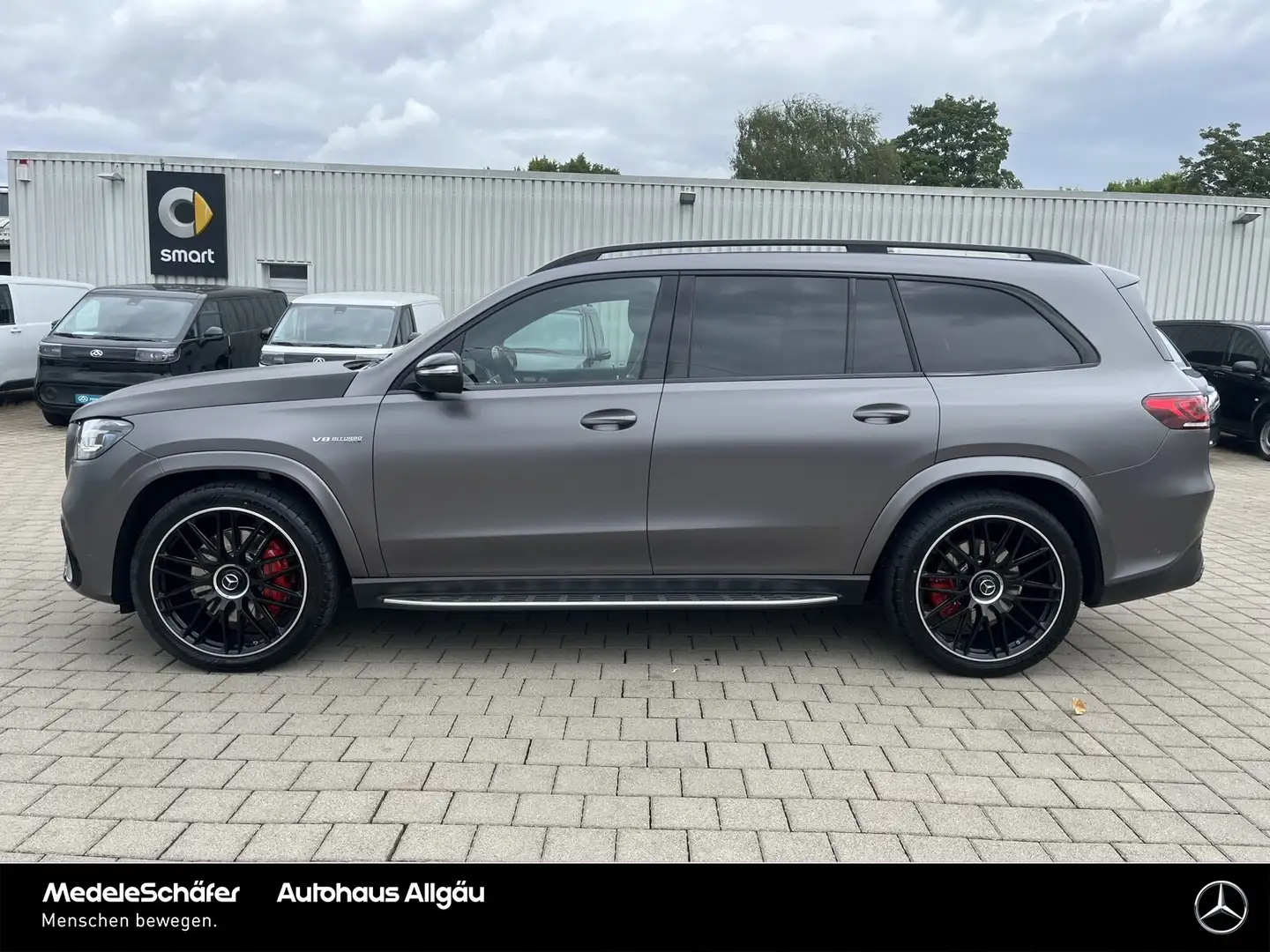 Mercedes-Benz GLS 63 AMG GLS 63 AMG 4M+ Night 23" AHK 4xMASSAGE Carbon Negru - 2